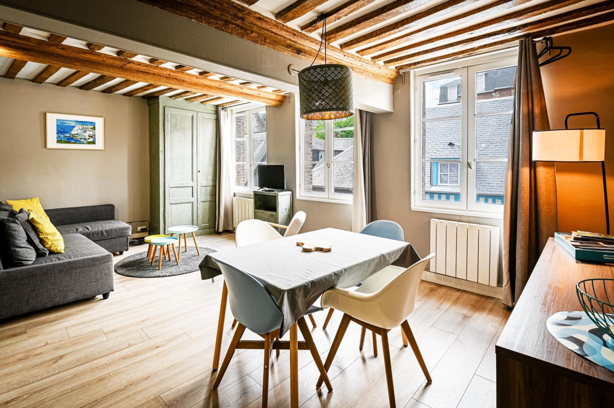 Cosy Loft - Plein Centre D'Honfleur Διαμέρισμα Εξωτερικό φωτογραφία
