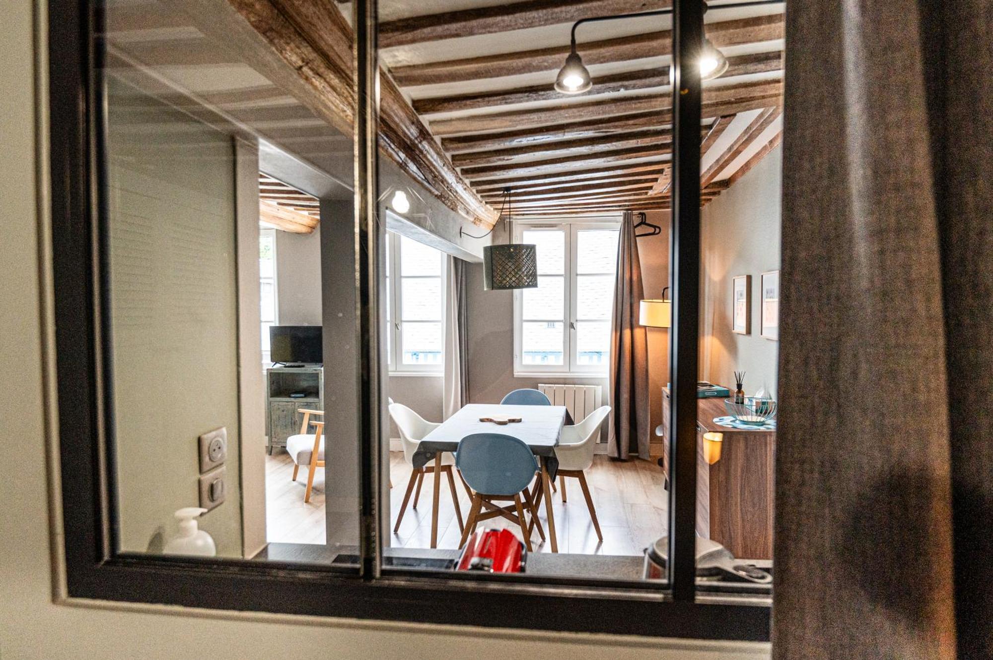 Cosy Loft - Plein Centre D'Honfleur Διαμέρισμα Εξωτερικό φωτογραφία
